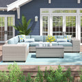 Merlyn 5 - Person Seating Group with Cushions